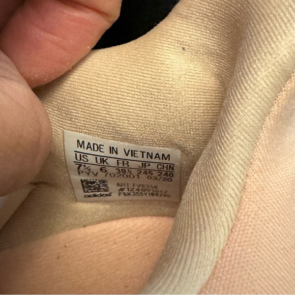 adidas womens Ultraboost 20 Pink/Pink/White women 7.5 - Picture 7 of 8